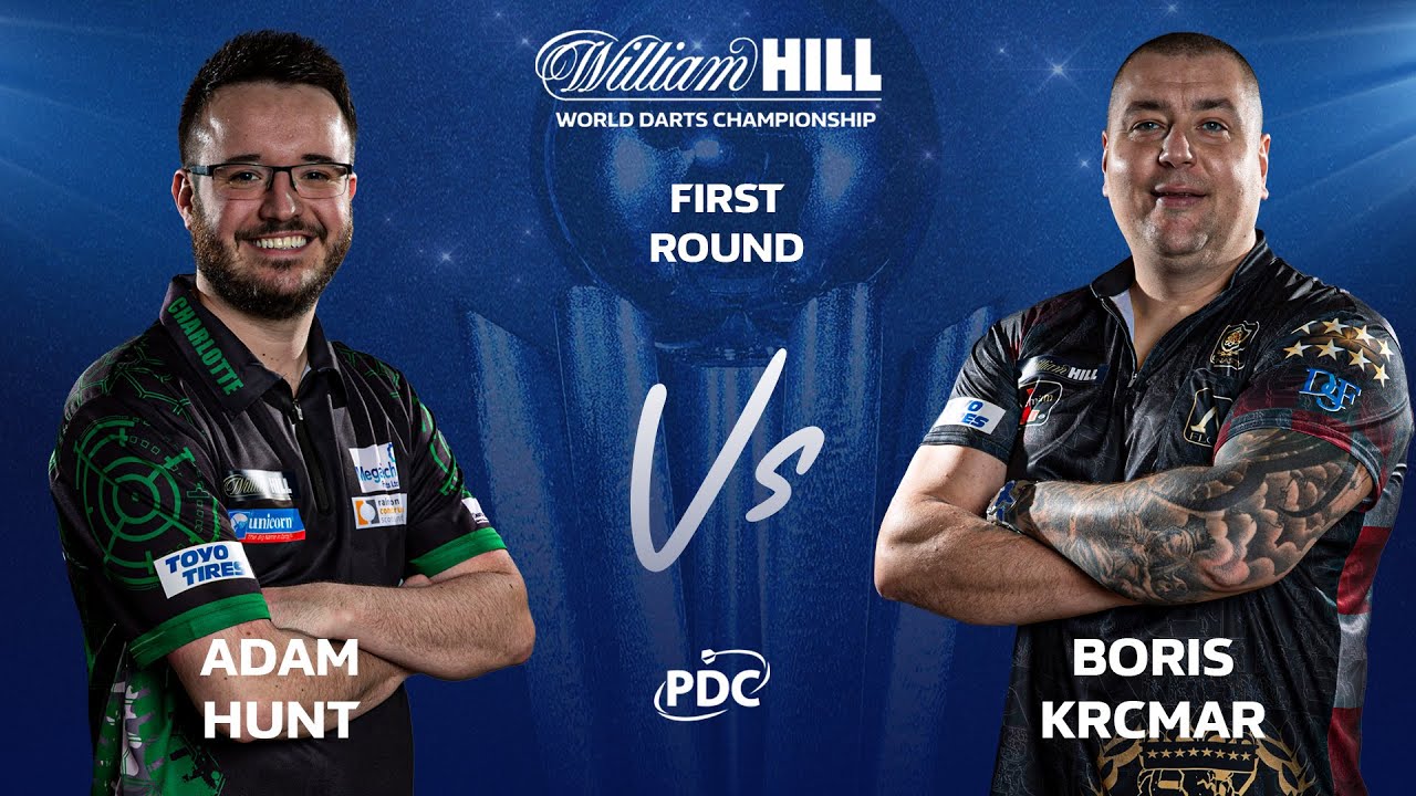 PDC World Darts Championship 2022 Round 1 Adam Hunt vs Boris Krcmar 2021 12 18 ENG & HUN