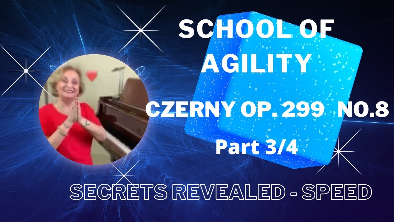 🟢PART 2 OF 4 🟢HOW TO PLAY VERY FAST 🟢CZERNY OP.299 NO.8 🟢YOU ARE WELCOME 😂🟢