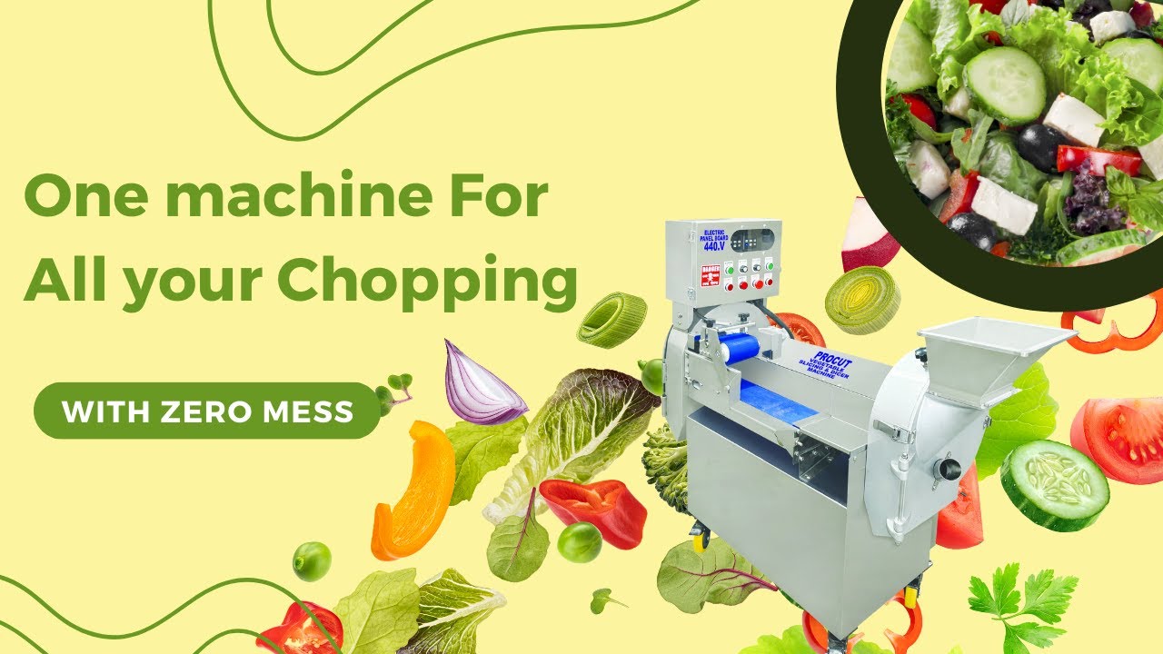Best Vegetable Cutter for Hotels, Restaurants & Mega Kitchen/ Multifunctional Vegetable Cutter