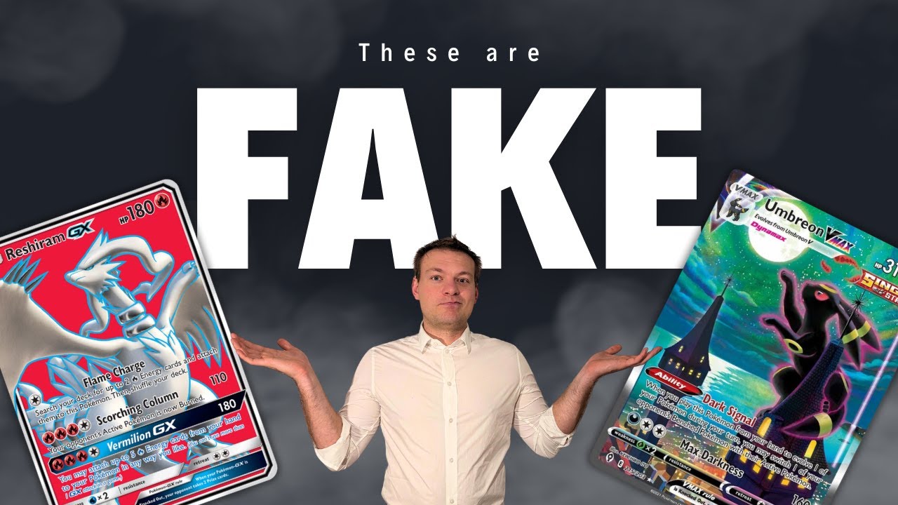 How to spot FAKE Pokemon cards in 2025!