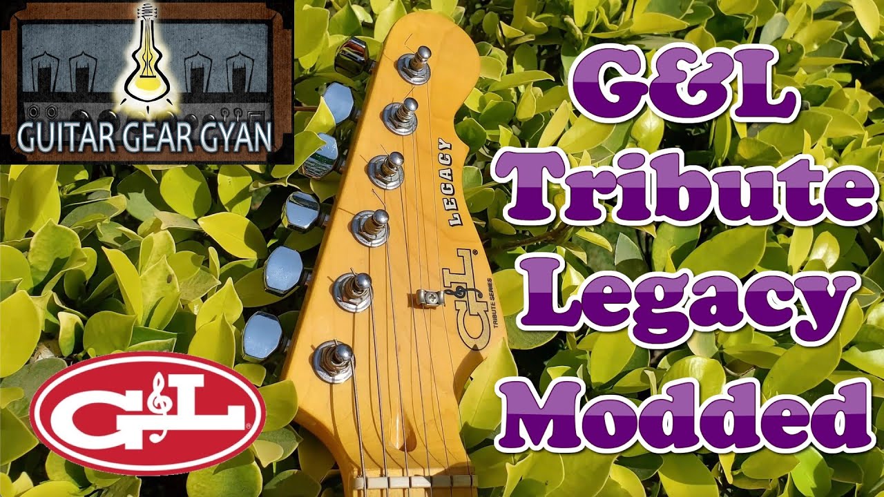 G&L Tribute Legacy Modded | Seymour Duncan | Dimarzio