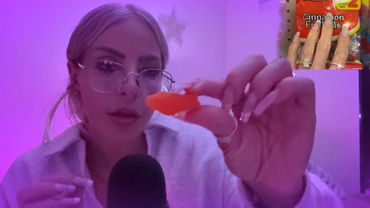 ASMR Shop With Me At A Candy Store Clicky Whispering & Eating The Candy We Bought