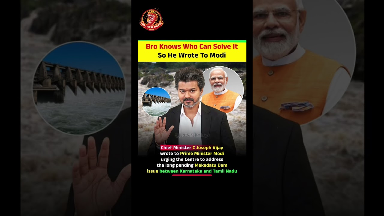 Bro Knows Who Can Solve It So He Wrote To Modi. #modi #viral #thalapathyvijay