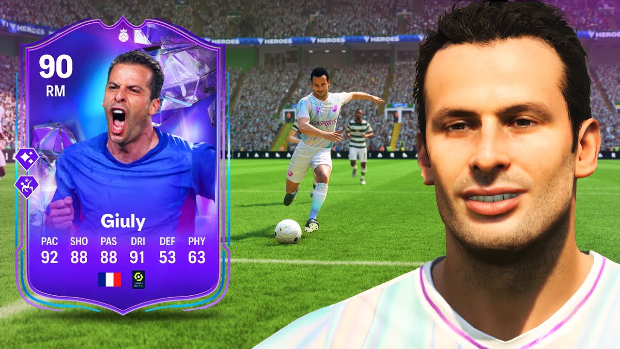 90 Fantasy FC Hero Giuly is the definition of EXPLOSIVE! 😱