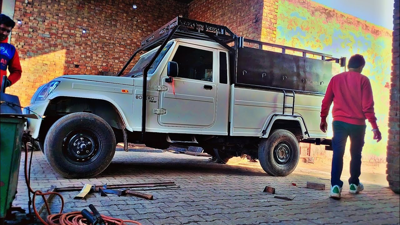 #New#Mahindra#bolero#pickup#2024#model#video#Budania#body#workshop#nohar#8561878132.9950594114