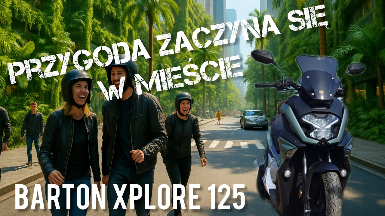 Barton Xplore 125 |TEST| - deszcz pokazał prawdę o tym skuterze