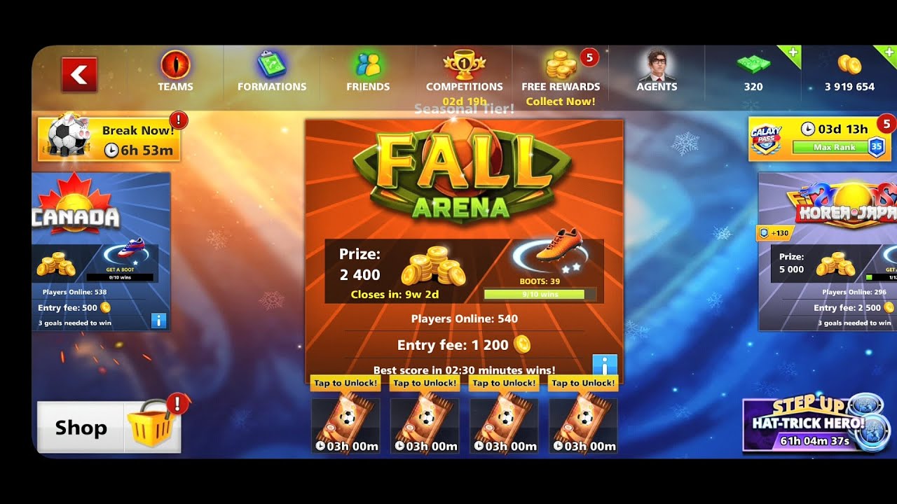 Soccer Stars : 3rd effect of Fall Arena 🍁⚽️