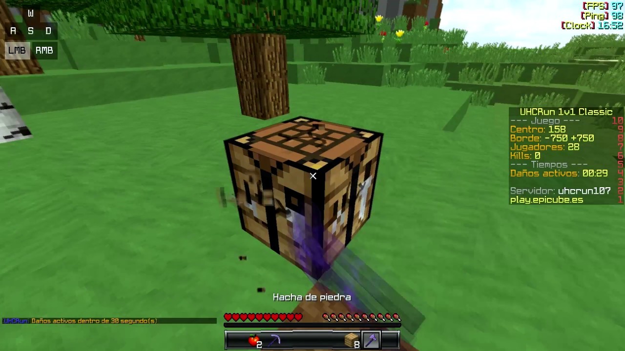 UHCRUN HIGHLIGHTS #8 FULL IRON VS FULL DIAMOND !!!