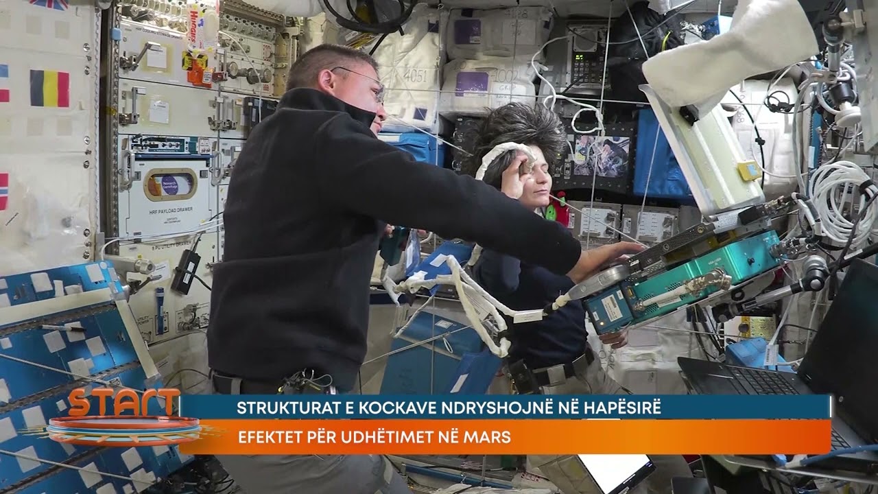 Strukturat e kockave ndryshojnë në hapësirë