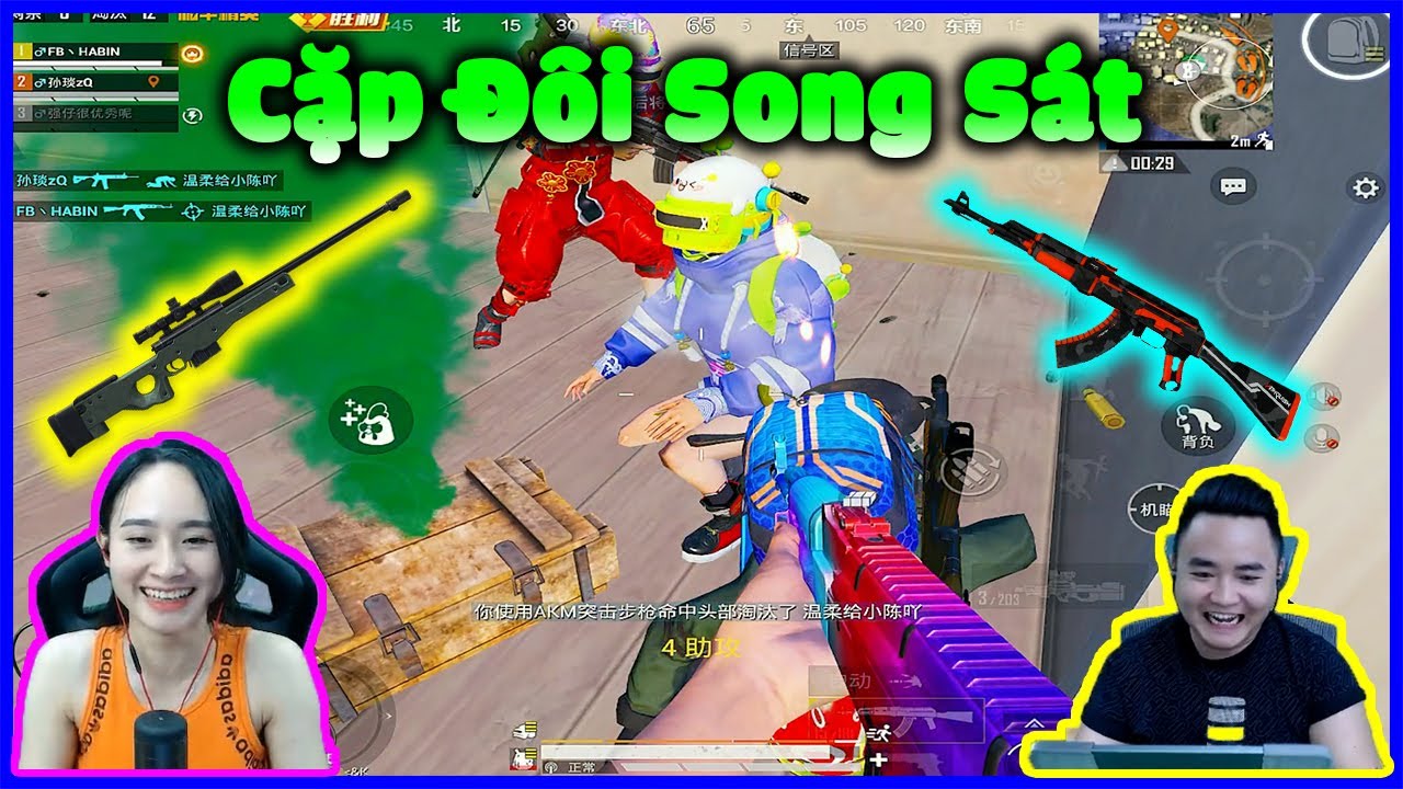 Số Đặc Biệt | Cặp Vk Ck Song Kiếm Hợp Bích Thổi Bay Map | PUBG Mobile | 6 ngón + Gyro Scope