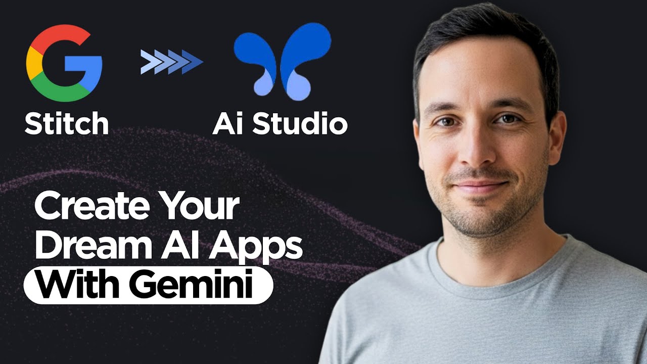 Как создать приложения вашей мечты с помощью ИИ в Google AI Studio и Google Stitch (полное руково...