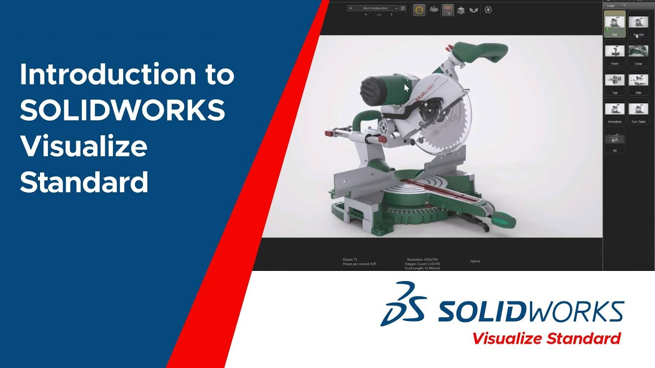 SOLIDWORKS Visualize Standard Overview