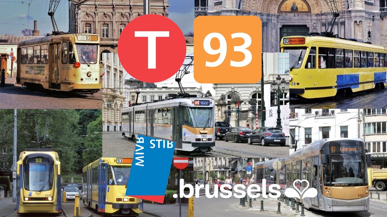 LIGNE : Tram 93 De La STIB