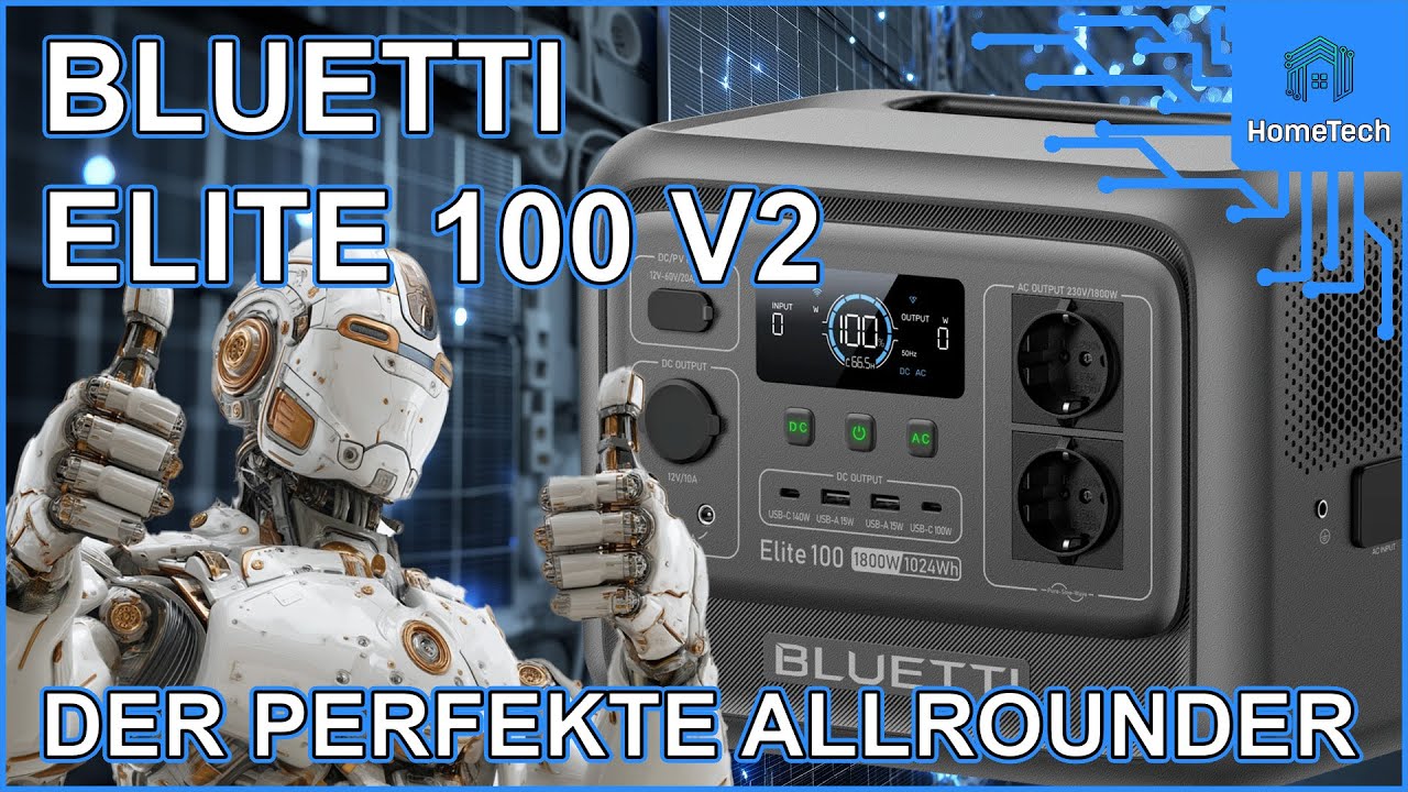 Bluetti Elite 100 V2 im Test: Die perfekte 1000Wh Powerstation? 10/10 Fazit! 🔋⚡