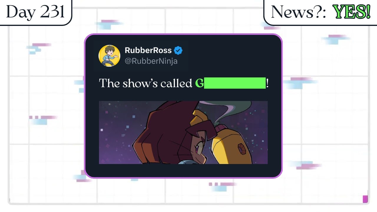 We FINALLY know the name of RubberRoss's new Glitch show! (+new Discord server and subreddit)