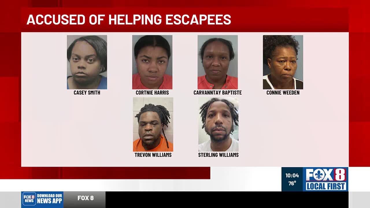5 inmates still on the run one week after Orleans Parish jailbreak