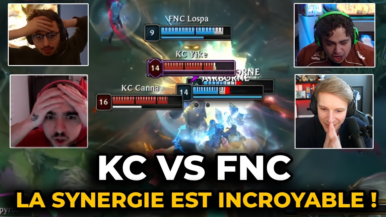Les streamers Réagissent à la Karmine Corp Qui Humilie Fnatic | KC vs FNC Reactions