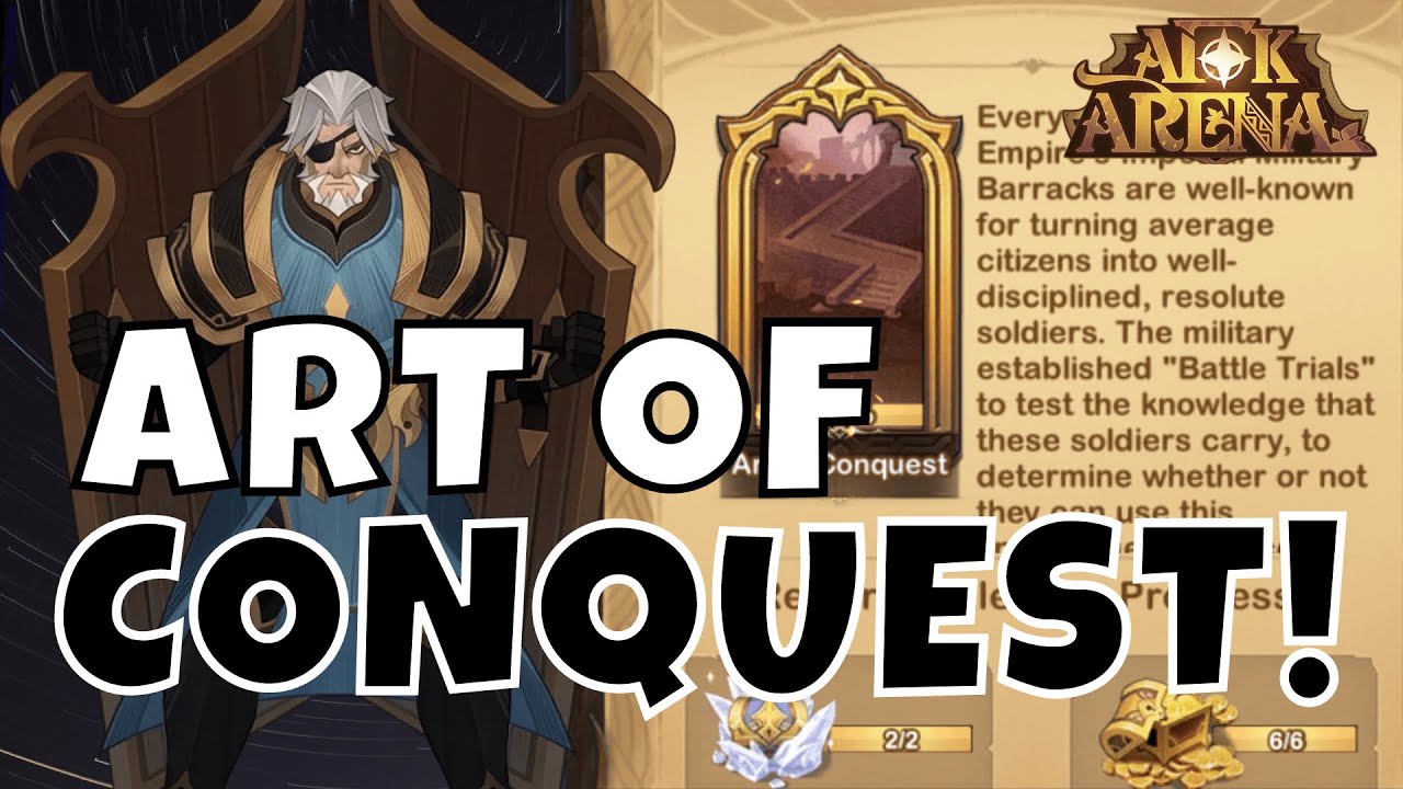 ART OF CONQUEST - FAST GUIDE - PEAKS OF TIME! [FURRY HIPPO AFK ARENA]