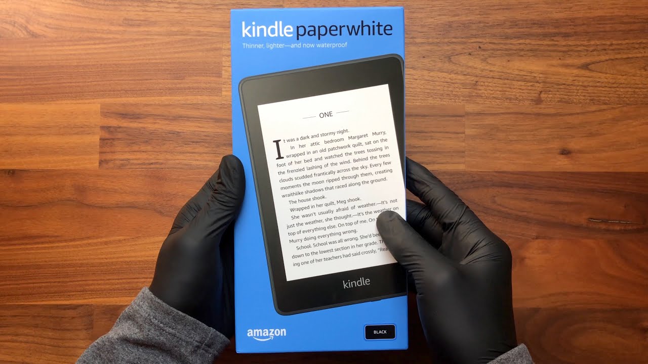 Kindle Paperwhite Unboxing - ASMR