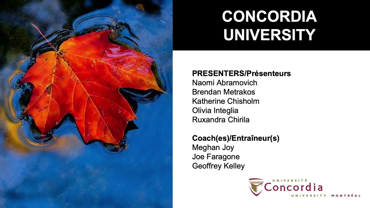 CAPPA 2026 -Case 09 - Concordia University
