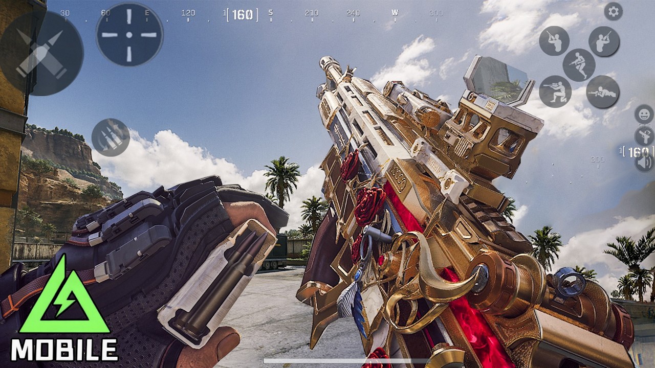 DELTA FORCE MOBILE BUDGET 500K M14💀 GAMEPLAY