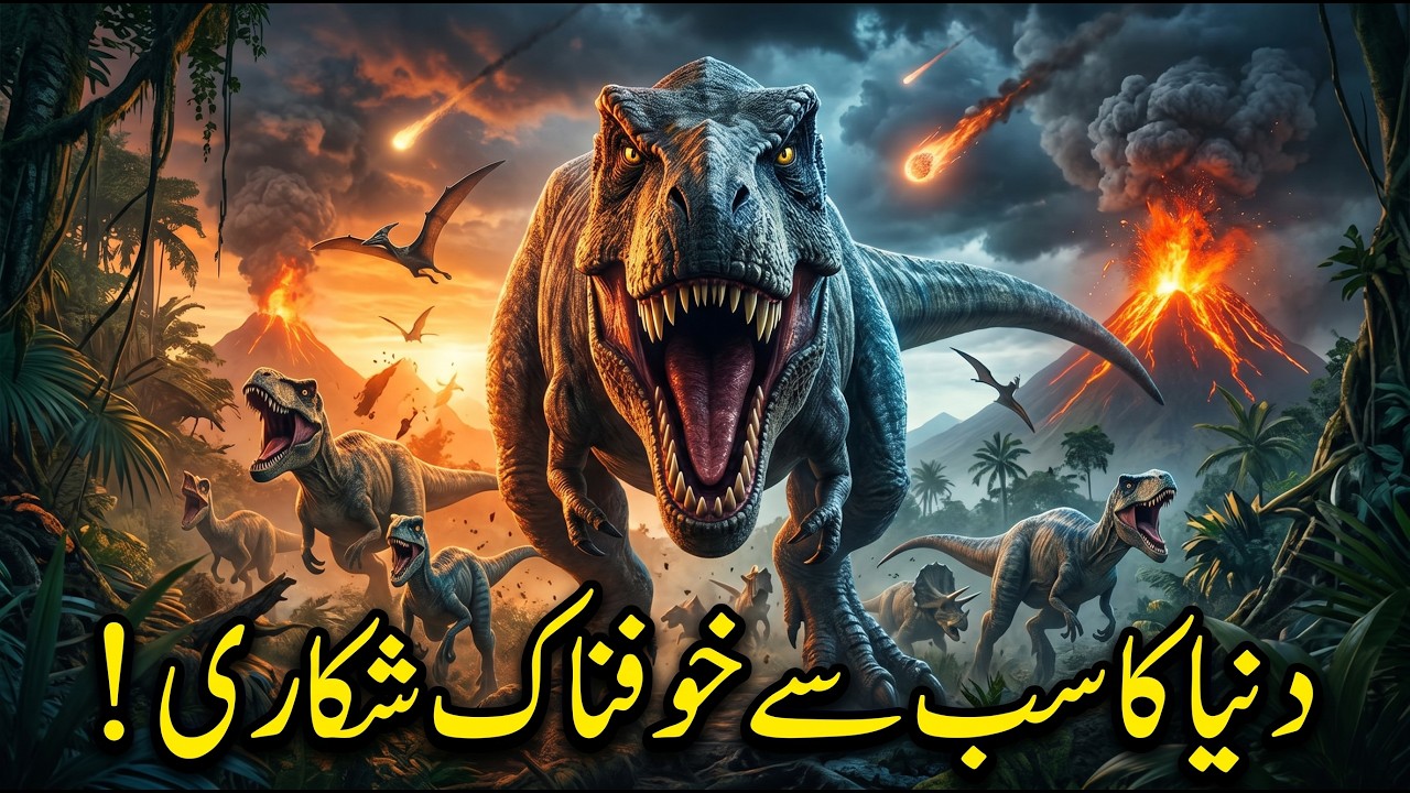 ٹائرینوسارس ریکس کی سچی کہانی | طاقت، خوف اور انجام | DINOSAUR DOCUMENTARY – TYRANNOSAURUS REX