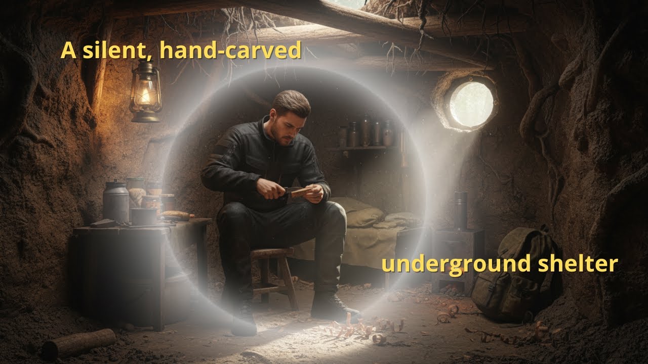 A Silent Underground Shelter Carved by Hand Where No One Would Ever Look [Un refugio subterráneo