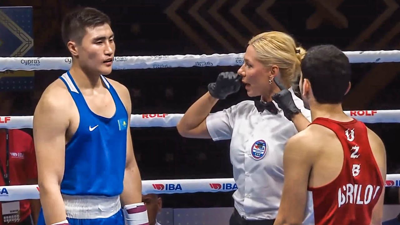 19-летний чемпион мира из Узбекистана попал на Казаха! Бой на чемпионате мира по боксу 2025