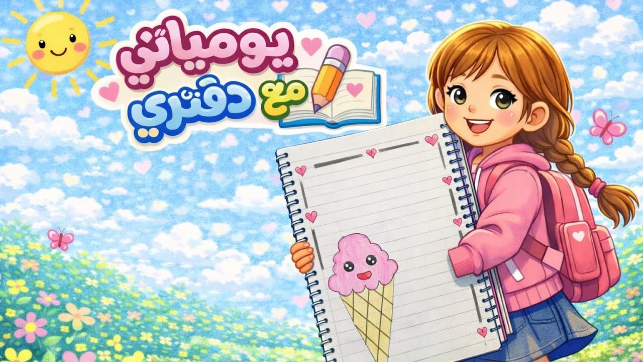 تزيين دفاتر 😘💌