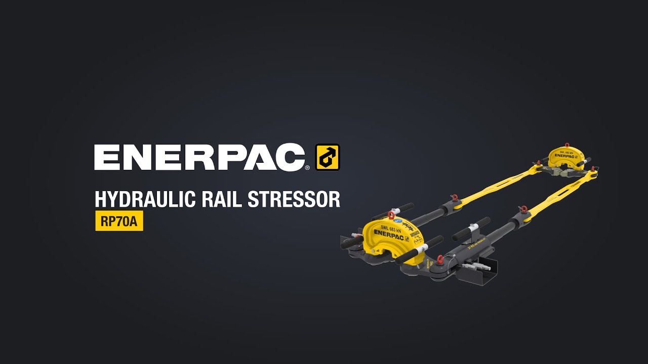 RP70A Hydraulic Rail Stressor RP70A | Enerpac