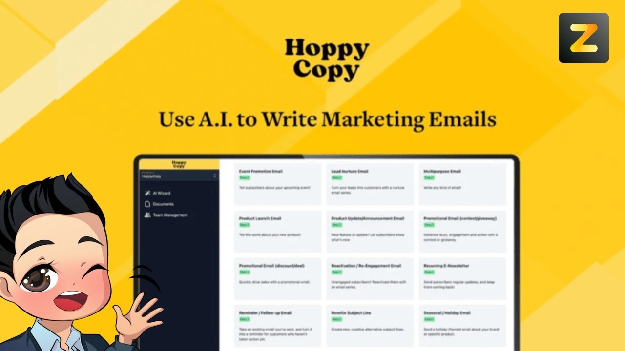 Use AI to Write Marketing Emails with Hoppy Copy | Jasper Alternative (Review)