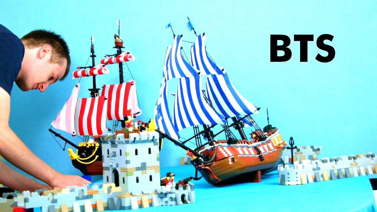 LEGO Stop Motion Behind The Scenes: The Barracuda Heist