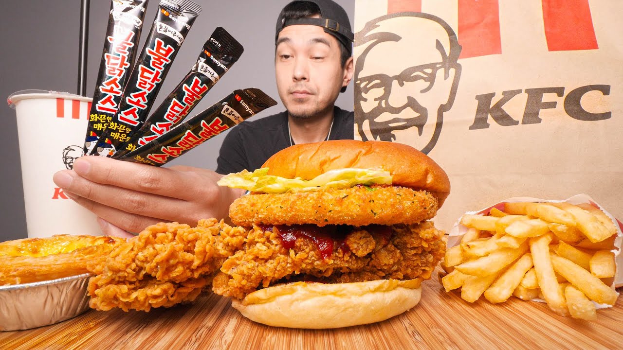 KFC collabed with Fire Noodles