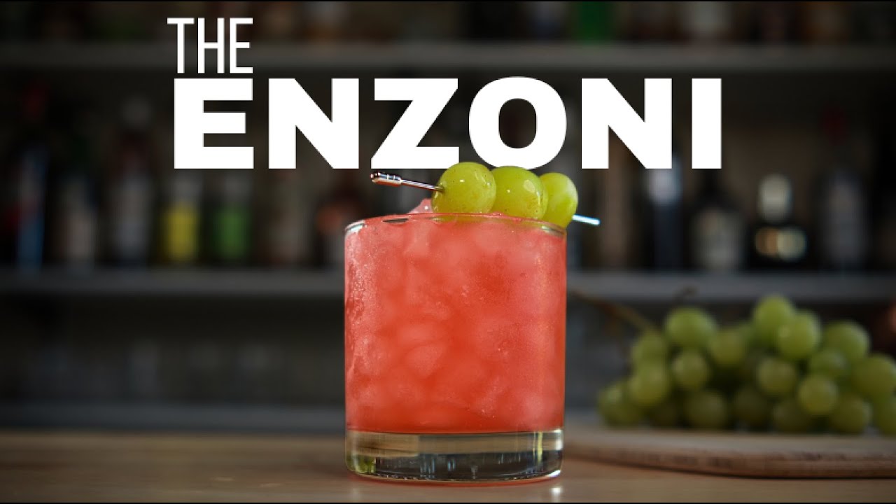 I Bartended for 20 Years… and I'd Never Made This Drink : Enzoni Recipe