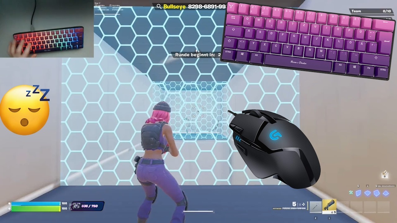 Rezon x Drexler ASMR Chill🤩 Piece Control 1v1🏆Satisfying Keyboard Fortnite