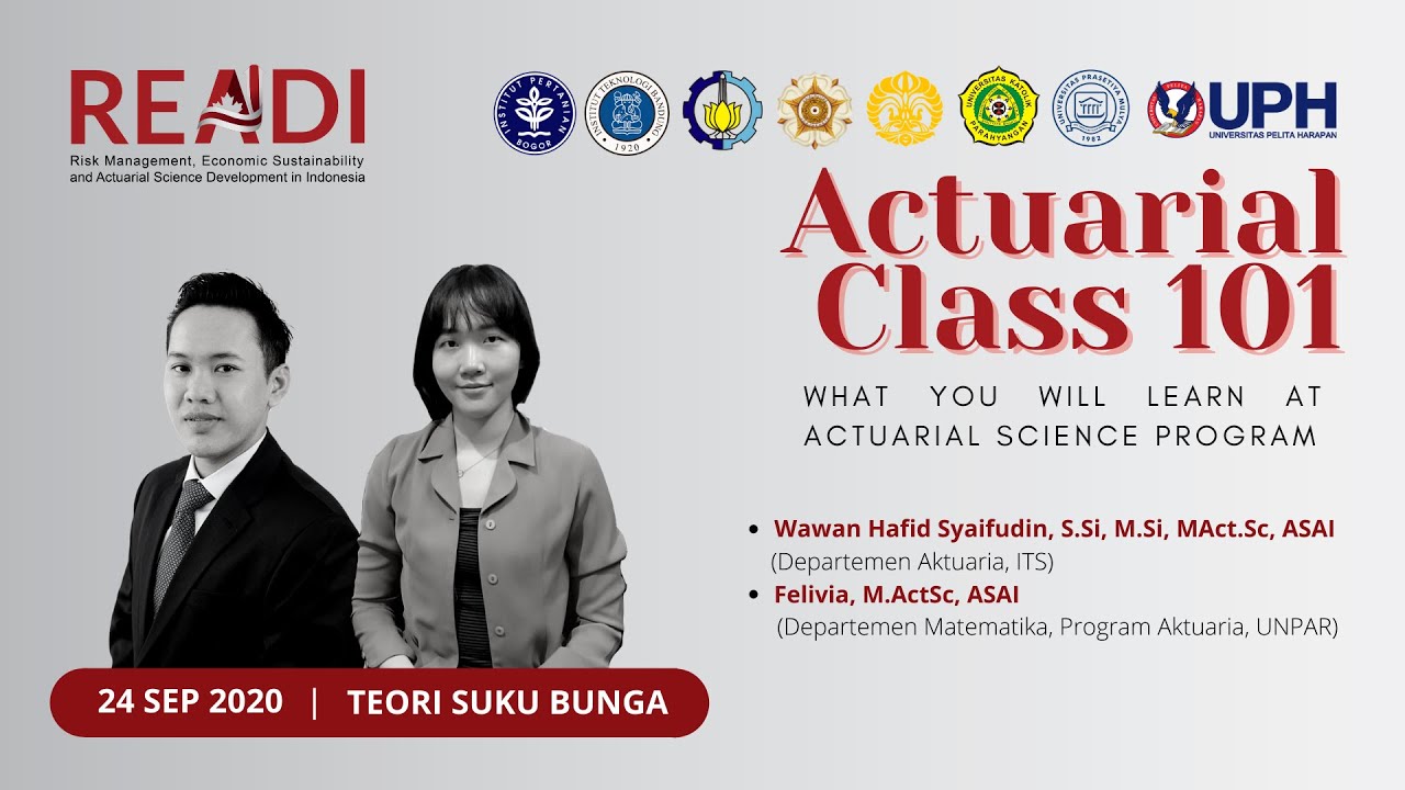 Actuarial Class 101 | Teori Suku Bunga