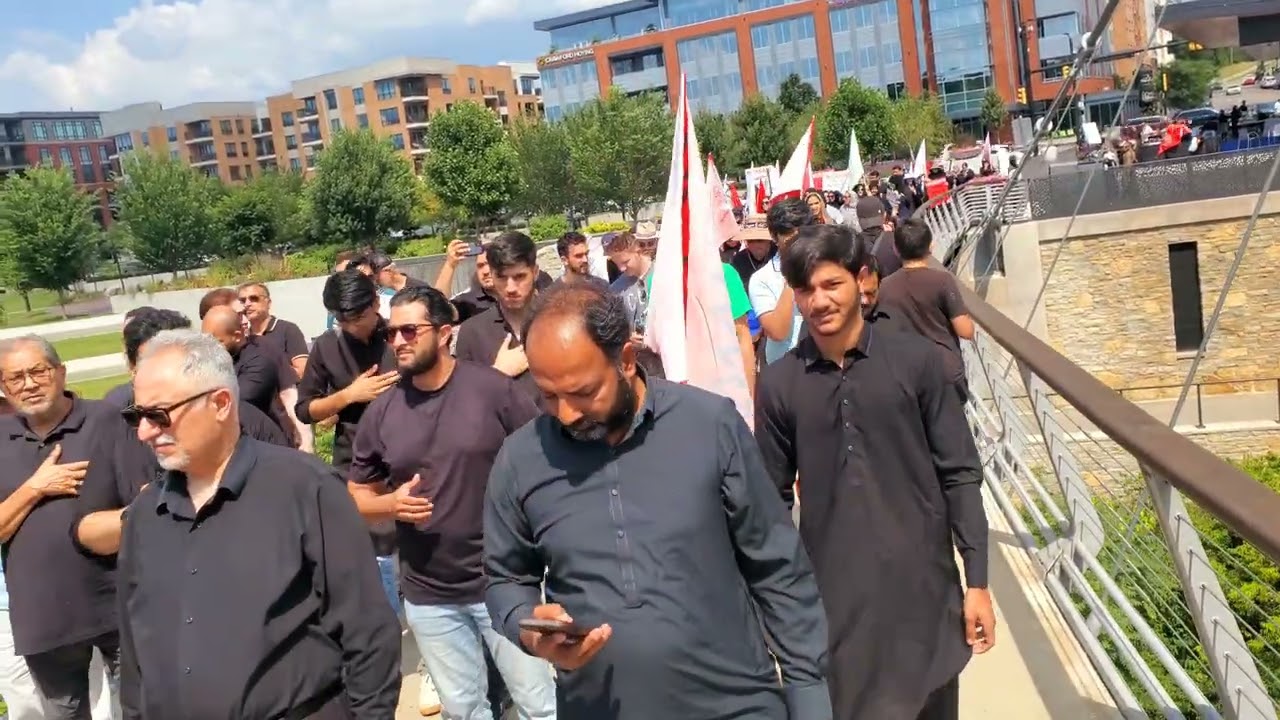 Haye mazloom Hussain -- Arbaeen procession - Columbus OH 2025