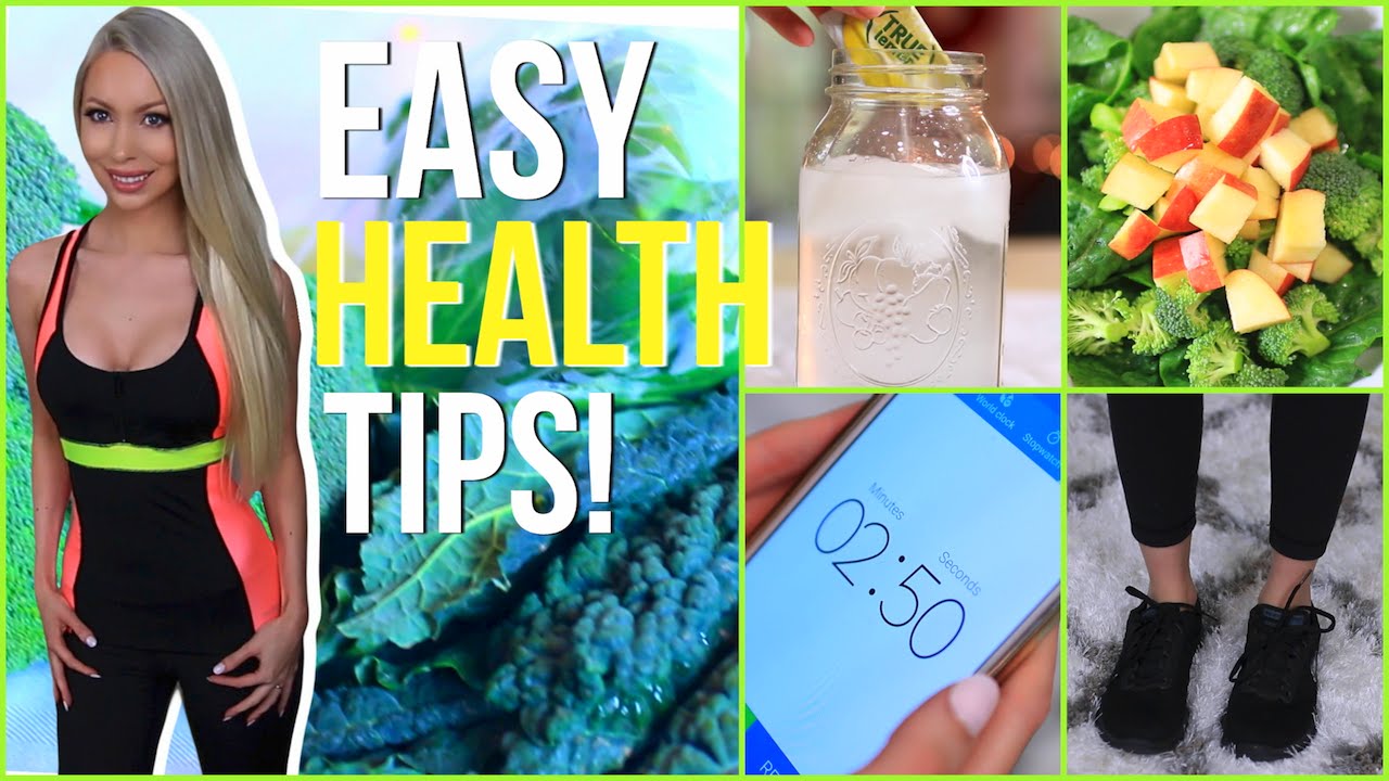 Easy Ways to Be Healthier!