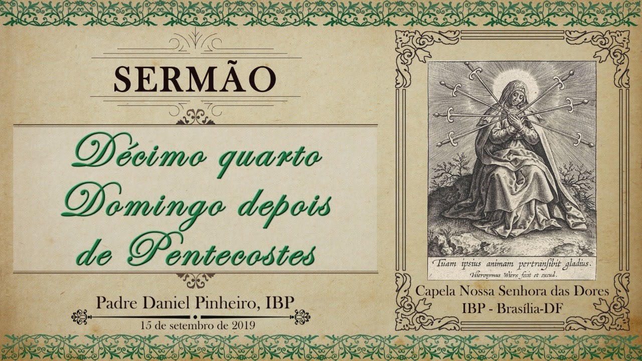 Nossa Senhora das Dores, a Corredentora - Sermão