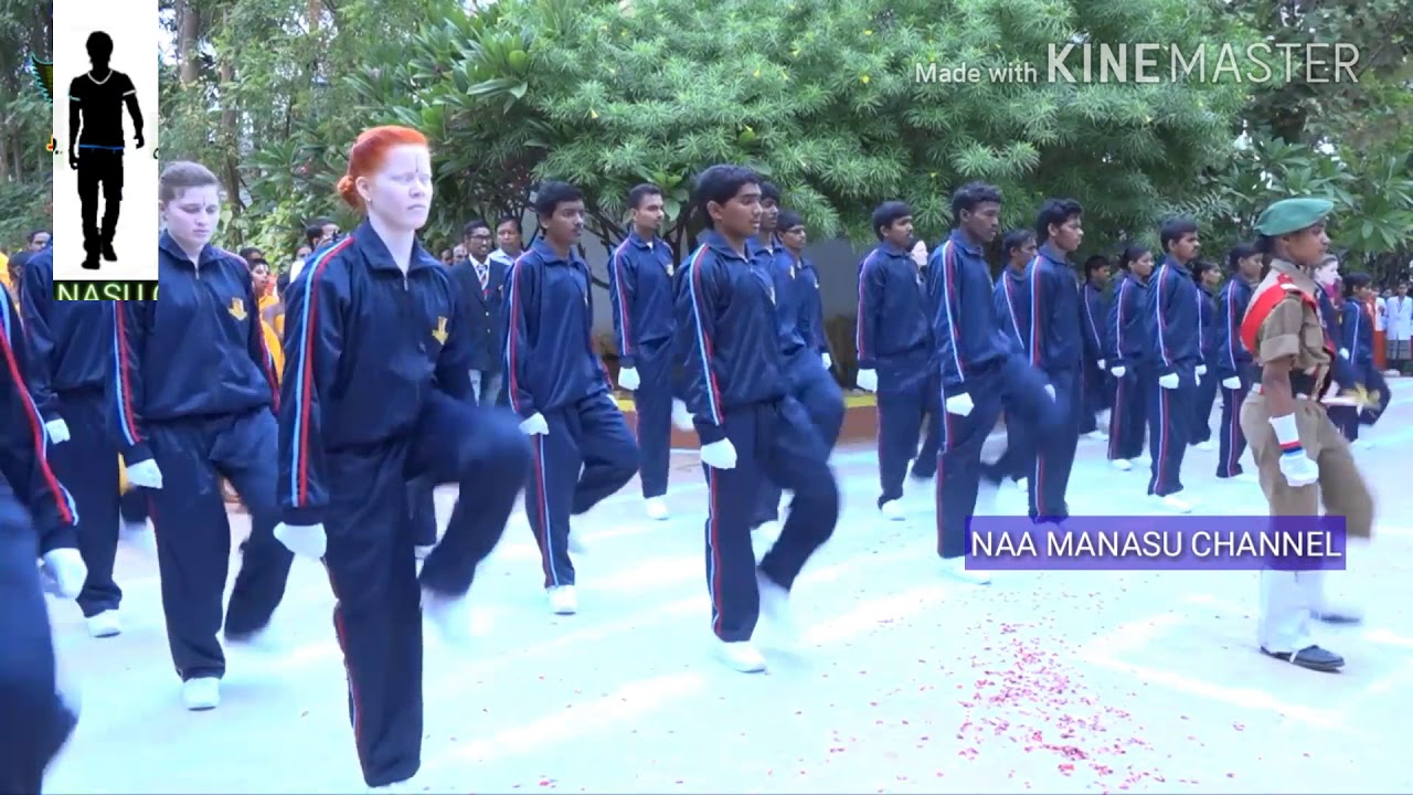 Netra Vidyalaya Blind Student's Parade in August 15th 2018