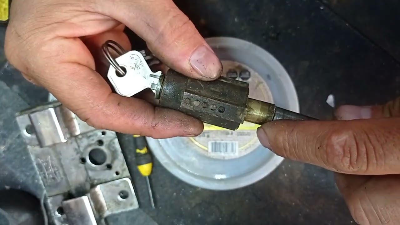 2 parte de cerradura de barra