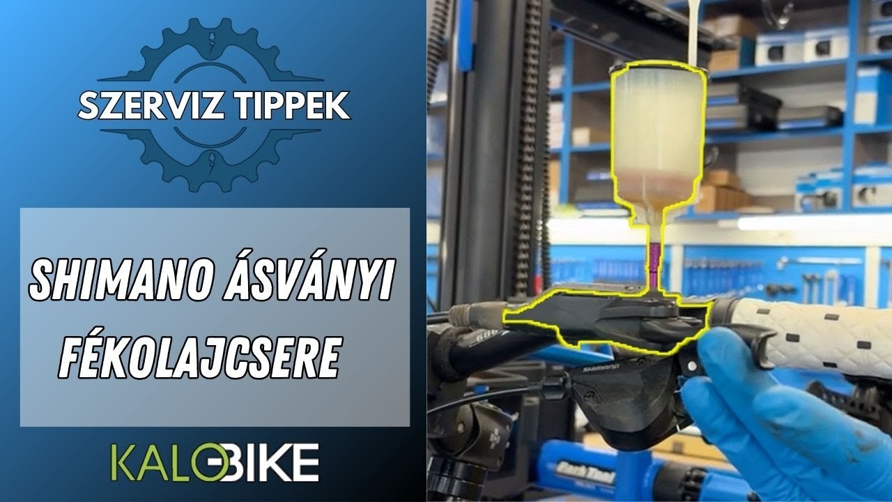 Shimano Ásványi Fékolajcsere ⎜Lépésről Lépésre⎜KaloBike