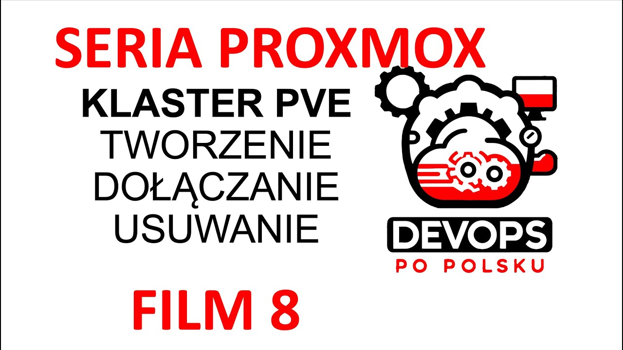 Jak utworzyć i usunąć klaster Proxmox