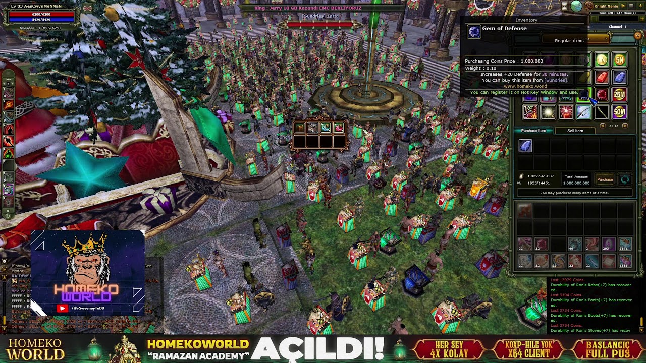 🔴 HomekoWorld | 🌙 Ramazan Sunucusu Yayını |🎁 Full PUS Hediye | - hkw.gg/ramazansunucusu