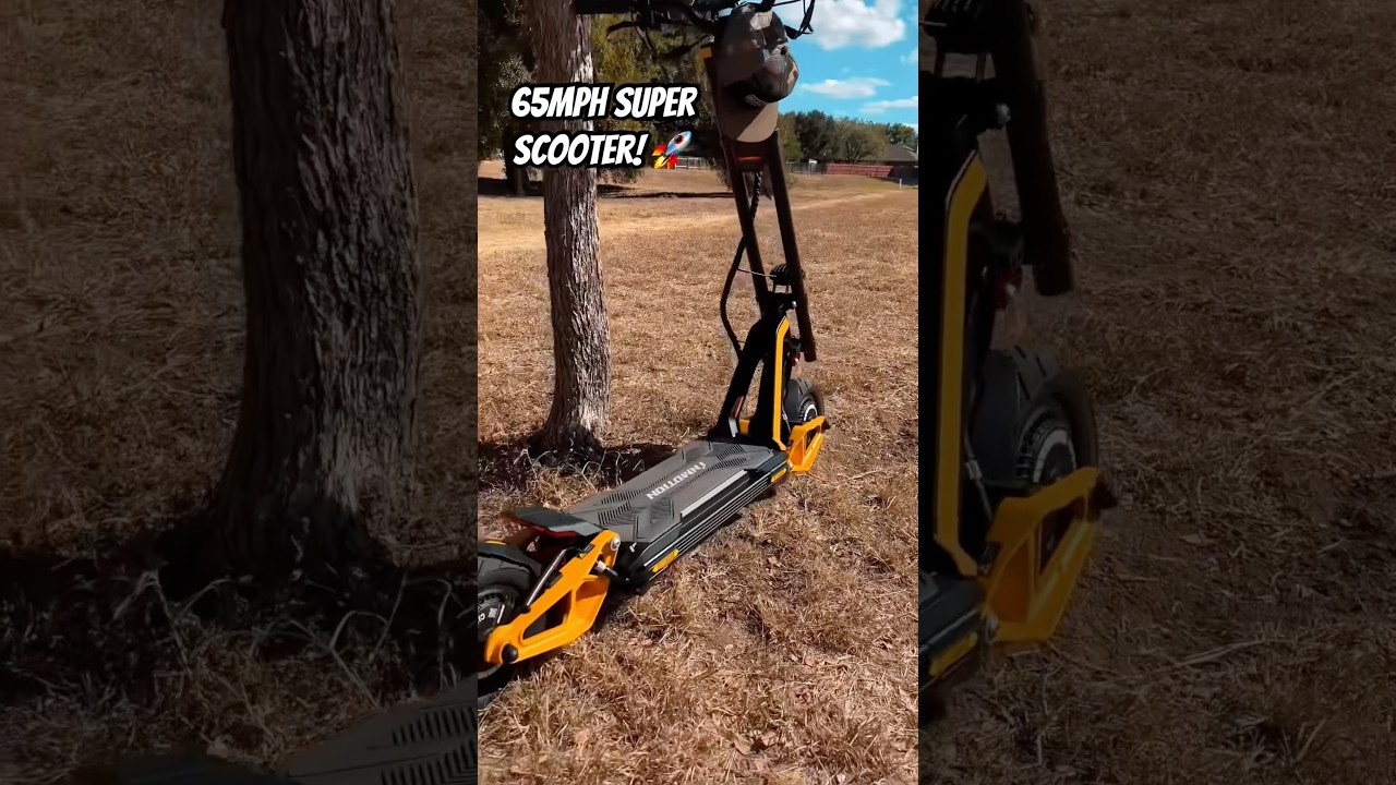Inmotion RS Super Scooter! 65 MPH Top Speed🚀