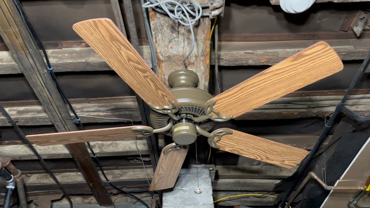 Casablanca Four Seasons III Ceiling Fan 52” (Oil Rubbed Bronze/Oak)