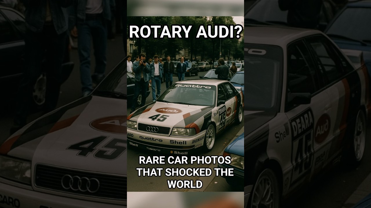 THIS RARE AUDI WAS MADE WITH A ROTARY ENGINE!  #automobile #carmuseum #history #facts