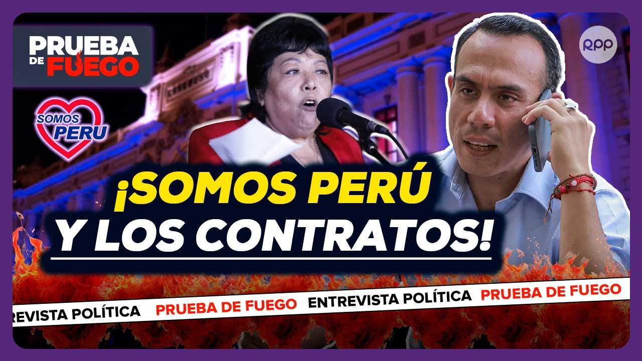 🔥 Caso José Jerí y Somos Perú: lo que se sabe sobre contrataciones y reacción política #PDFRPP