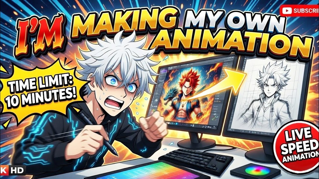 How Did I Animate This?! 🤯 (Our First Video Ever)  
