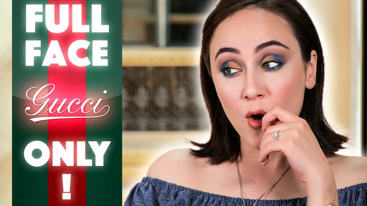 Full Face using only GUCCI Beauty❗️ straight outta milano 🇮🇹 First Impression Gucci Makeup | Hati